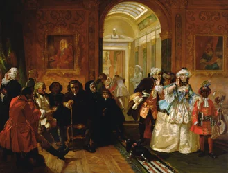 Lord Chesterfields előszobája 1748-ban, 1869-ben
