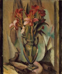 Virágok egy nyelű vázában, 1919-22