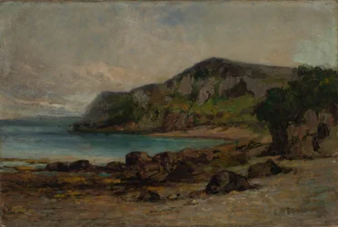 Sziklák Newportban, kb. 1877-1885.