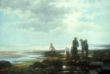 Clam Diggers, 1880-as évek közepe (olaj, vászon)