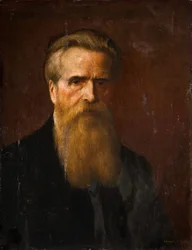 A művész portréja, önarckép, 1906.