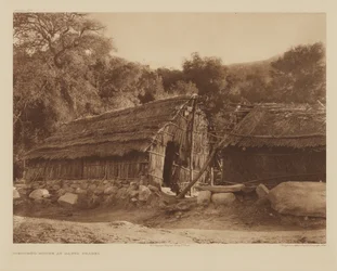 A Diegueño-ház Santa Ysabelben