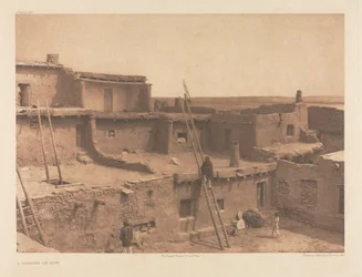 XVII. portfólió, 615. tábla: Zuñi egyik sarka