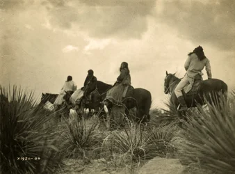 Vihar előtt, 1906 körül (fekete-fehér fotó)