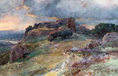 Regenstein (színes litográfia)