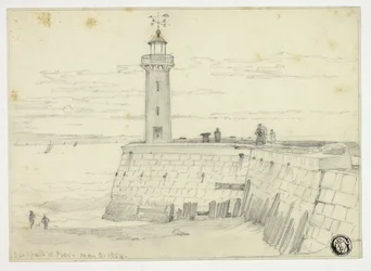 Dieppe, Nyugati móló