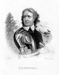 Oliver Cromwell, angol katonai vezető és politikus, 19. század
