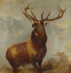 A Glen uralkodója (olaj, vászon)