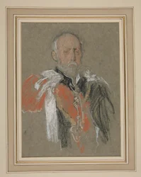 VII. Eduárd koronázása. Portré: Schleswig-Holstein-i Keresztély herceg