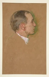 Férfifej, VII. Eduárd koronázása
