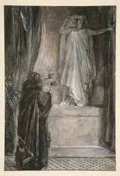 Hermione – V. felvonás, III. jelenet, A tél