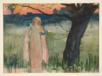 Ophelia a patak mellett - IV. felvonás, VII. jelenet, Hamlet