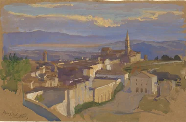 Perugia kilátása