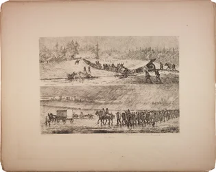 Sárba ragadva, 1876