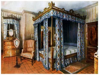 Hepplewhite hálószoba, 1911-1912.