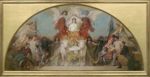 Tanulmány Minnesotának, a világ magtárában, 1904