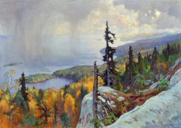 Tájkép Maisema Kolilta, 1930