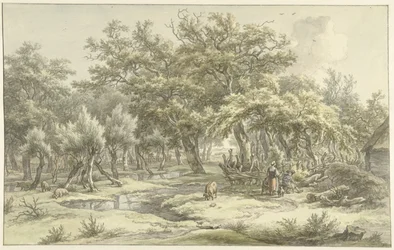 Táj az Eext közelében (Drenthe)
