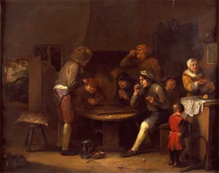 Egy parasztház belseje, 1677