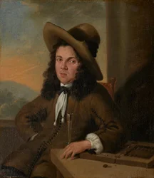 Aernout van Overbeke portréja, körülbelül 1650-es évek vége – 1660-as évek eleje (olaj, vászon)