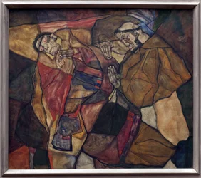 Agónia. 1912. Osztrák művészet, 20. század. Neue Pinakothek, München (Németország).