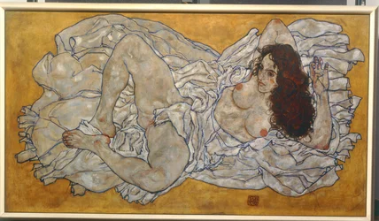 Liegende Frau (olaj, vászon)