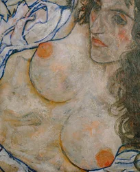 Liegende Frau (olaj, vászon)
