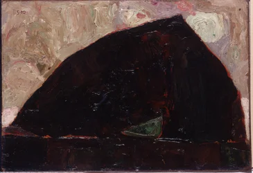 Hegy a folyón, 1910