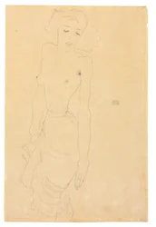 Álló nő, 1911