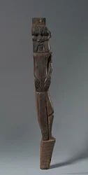 Szék vagy ágyláb Isten Besszel, i.e. 1540-1296