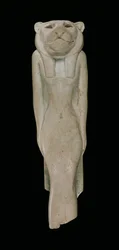 Sakhmet istennő (fajansz)