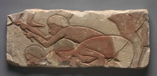 Talatat: 1353-1347 körül (festett homokkő)