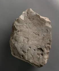 Mindkét oldalon dolgozott próbadarab, ie 1391-1353 körül