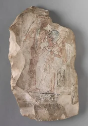Ostracon: II. Ramszesz, akit egy istennő szoptatott, Kr.e. 1279-1213