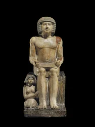 Sekhemka írástudók felügyelőjének szobra, ie 2400-2300 körül