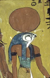 Ókori Egyiptom, falfestmény, Szennedzsem sírja, Nemesek sírja, Théba, Deir el Medina, Deir el Medina