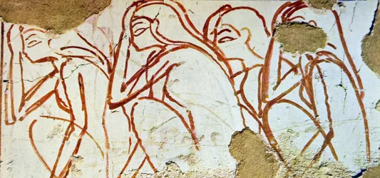 Egyiptomi sír falfestmény