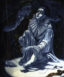 Szomorú Pierrot-báb