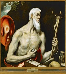 Saint Jerome penitent (festmény, vászon)