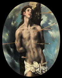Szent Sebestyén, 1610-14 körül (olaj, vászon)