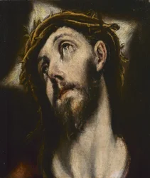 A keresztet hordozó Krisztus (olaj, vászon)