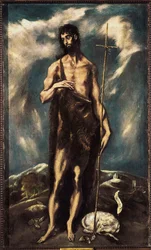 Keresztelő Szent János, c. 1600-05 (olaj, vászon)