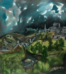 Toledo látképe