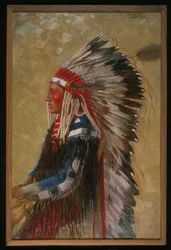 Boneta (olaj, vászon)