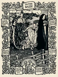 Illusztráció: Wordsworths Poem To The Daisy, 1923. 2. szám