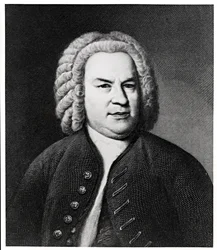 Johann Sebastian Bach német zeneszerző portréja