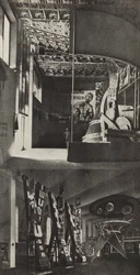 A szovjet pavilon a Nemzetközi Sajtókiállításon, Köln, 1933.