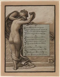 (Illusztráció Omar Khayyám Rubáiyátjához) A szerelem kelyhe
