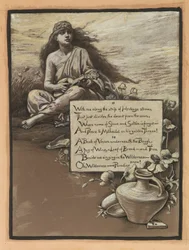 (Illusztráció Omar Khayyám Rubáiyátjához) A dal a vadonban