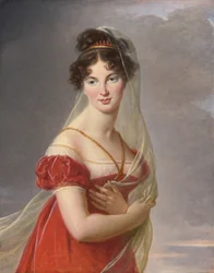 Aglae Angelique Gabrielle de Gramont 1787-1842, Alexander Lvovich Davy tábornok feleségének portréja